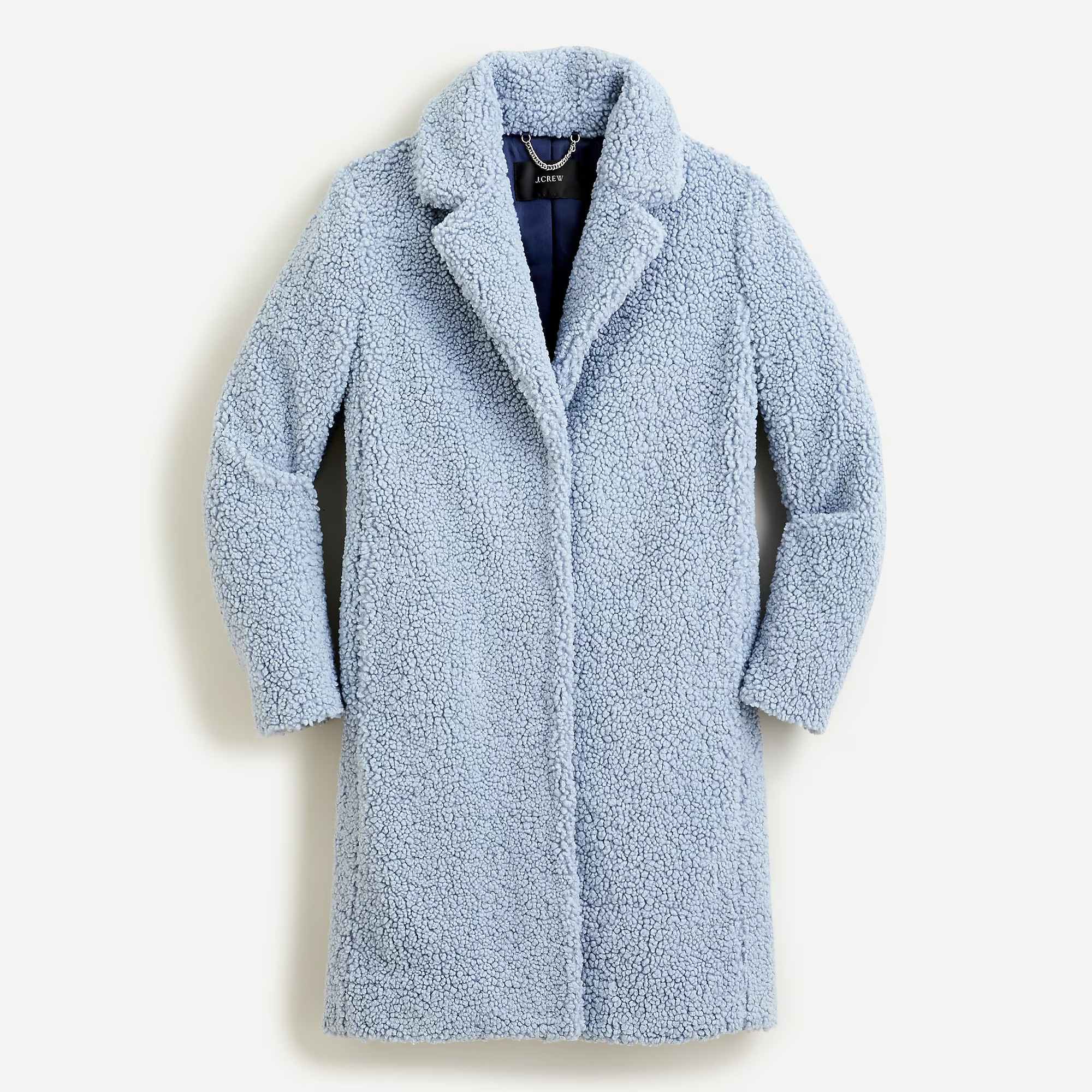 Petite teddy sherpa topcoat | J. Crew US
