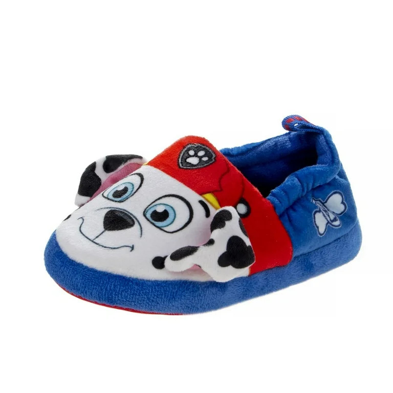 Paw Patrol  Toddler  Dual Sizes Paw Patrol Boys Slippers - Blue                          , 5-6 | Walmart (US)