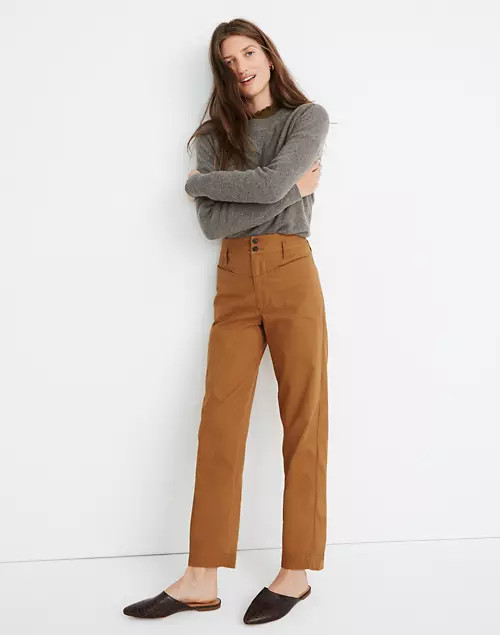 Tapered Pants: Pieced Yoke Edition | Madewell