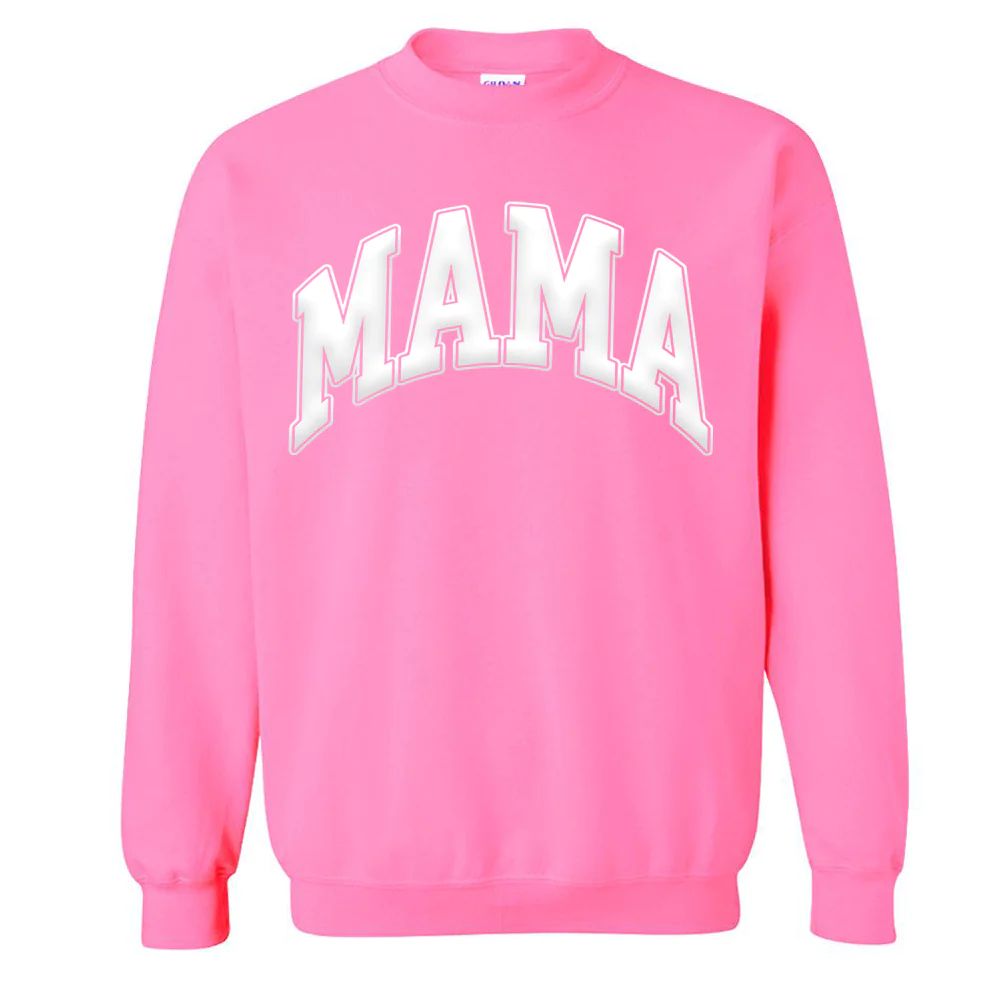 Mama Puff Design Sweatshirt | United Monograms