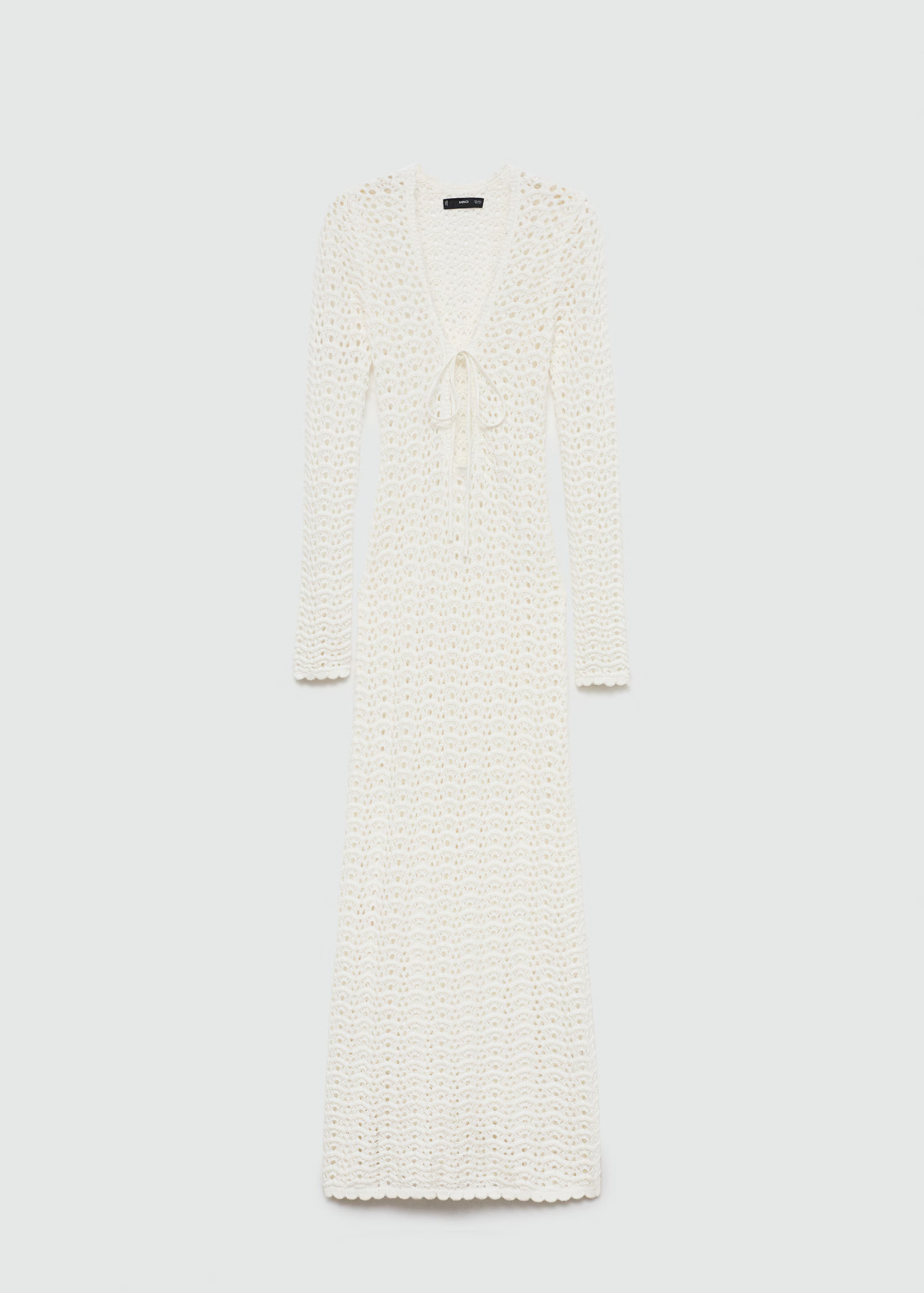 Crochet bow dress | MANGO (US)