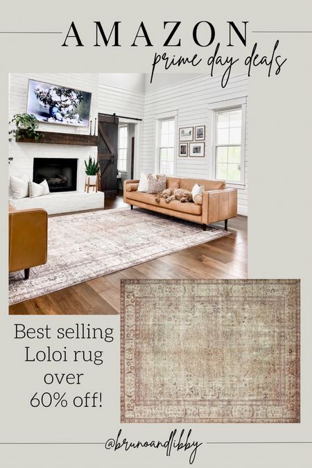 Best price I’ve seen in this best selling rug! Margot antique Sage by loloi on sale for Amazon prime days! It so soft medium to high pile cloud pile deals and finds! Nesting tables brown leather couch throw pillows living room home decor 

#LTKsalealert #LTKFind #LTKxPrimeDay