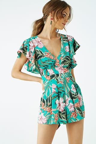 Floral Print Romper | Forever 21 (US)