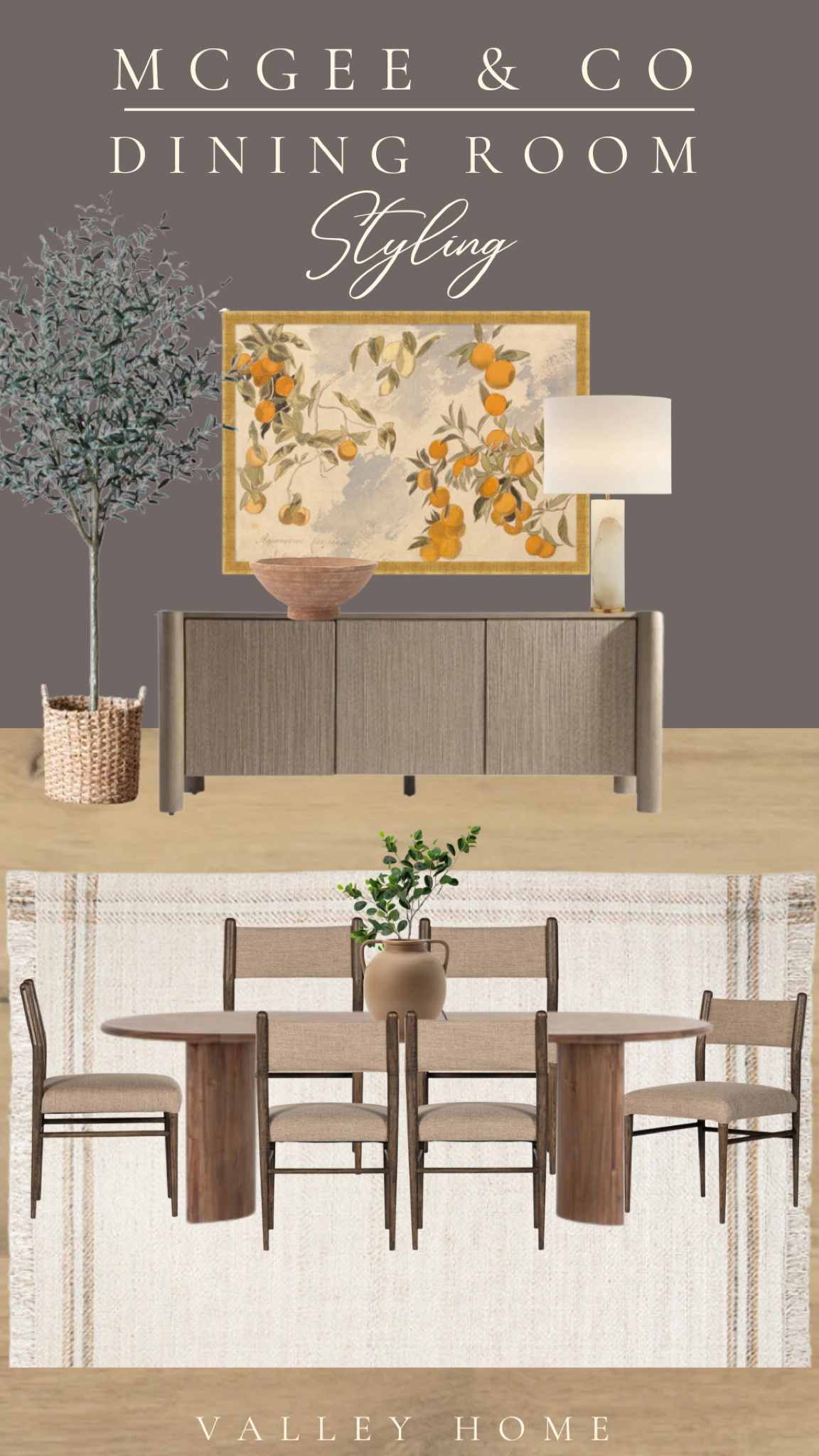 McGee & Co dining room styling 

#LTKhome