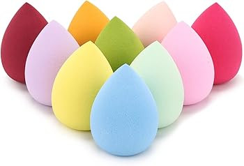 BTYMS 10 Pieces Makeup Sponge Blenders Beauty Sponges Egg Shaped Blending Sponge Foundation Appli... | Amazon (US)