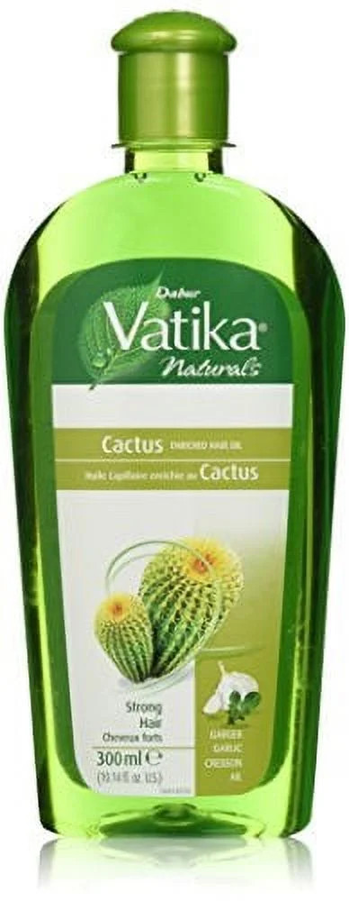 Vatika Cactus Enriched Hair Oil for Strong Hair 10.14 fluid ounce - Walmart.com | Walmart (US)