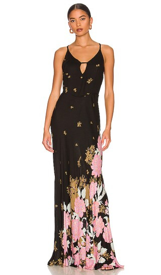 Get To You Printed Maxi in Black Combo | Revolve Clothing (Global)