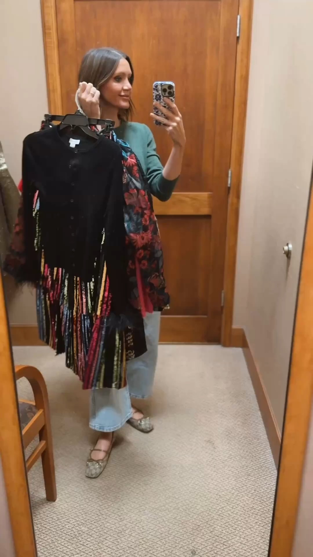 Xs in all dresses 
S in skirt 