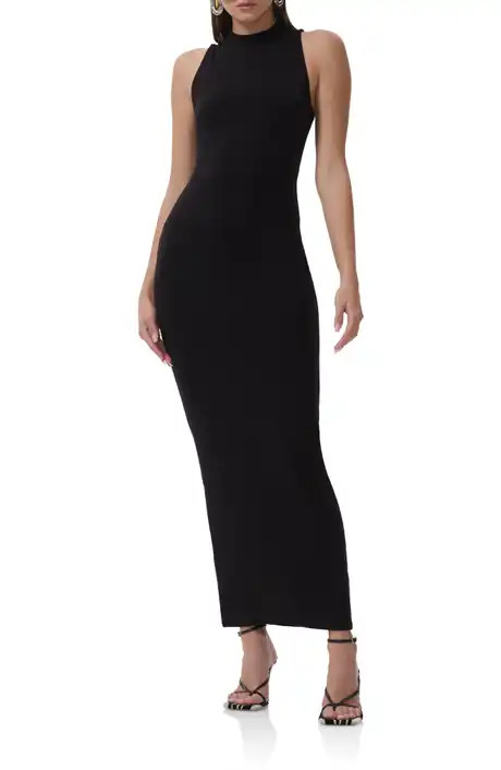 Imade Plunge Halter Neck Ombré Maxi Dress (Women) | Nordstrom | Nordstrom