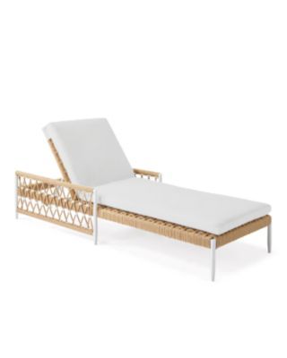 Salt Creek Chaise - Light Dune | Serena and Lily