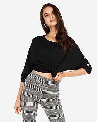 High Waisted Plaid Pull-on Leggings | Express