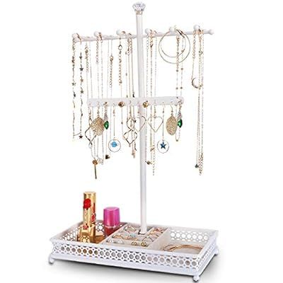 Rotating Earring Organizer Display Stands, Jewelry Organizer Display for Earri… | Amazon (US)