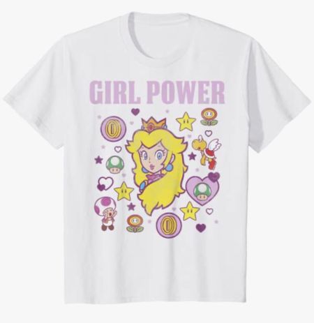 Princess Peach, Girl Power tee 💕

#LTKunder50 #LTKkids #LTKGiftGuide