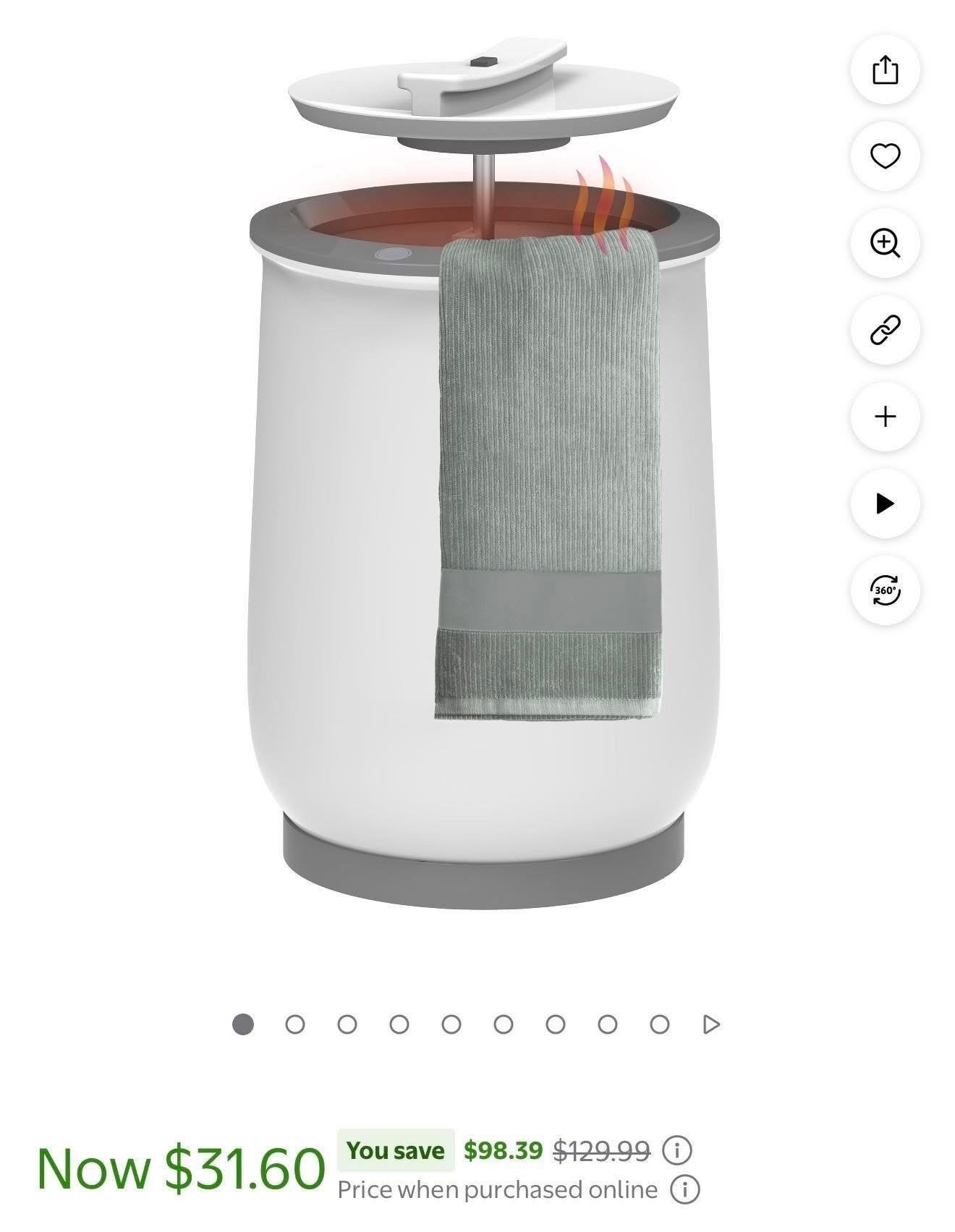 Go Go Go‼️Can’t believe this is still in stock 💲31 towel warmer 