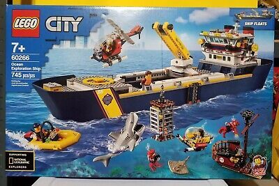 Details about   LEGO 60266, City, Ocean Exploration Ship, NEW MIB, Sealed! 745 pcs, Sold Out! | eBay US