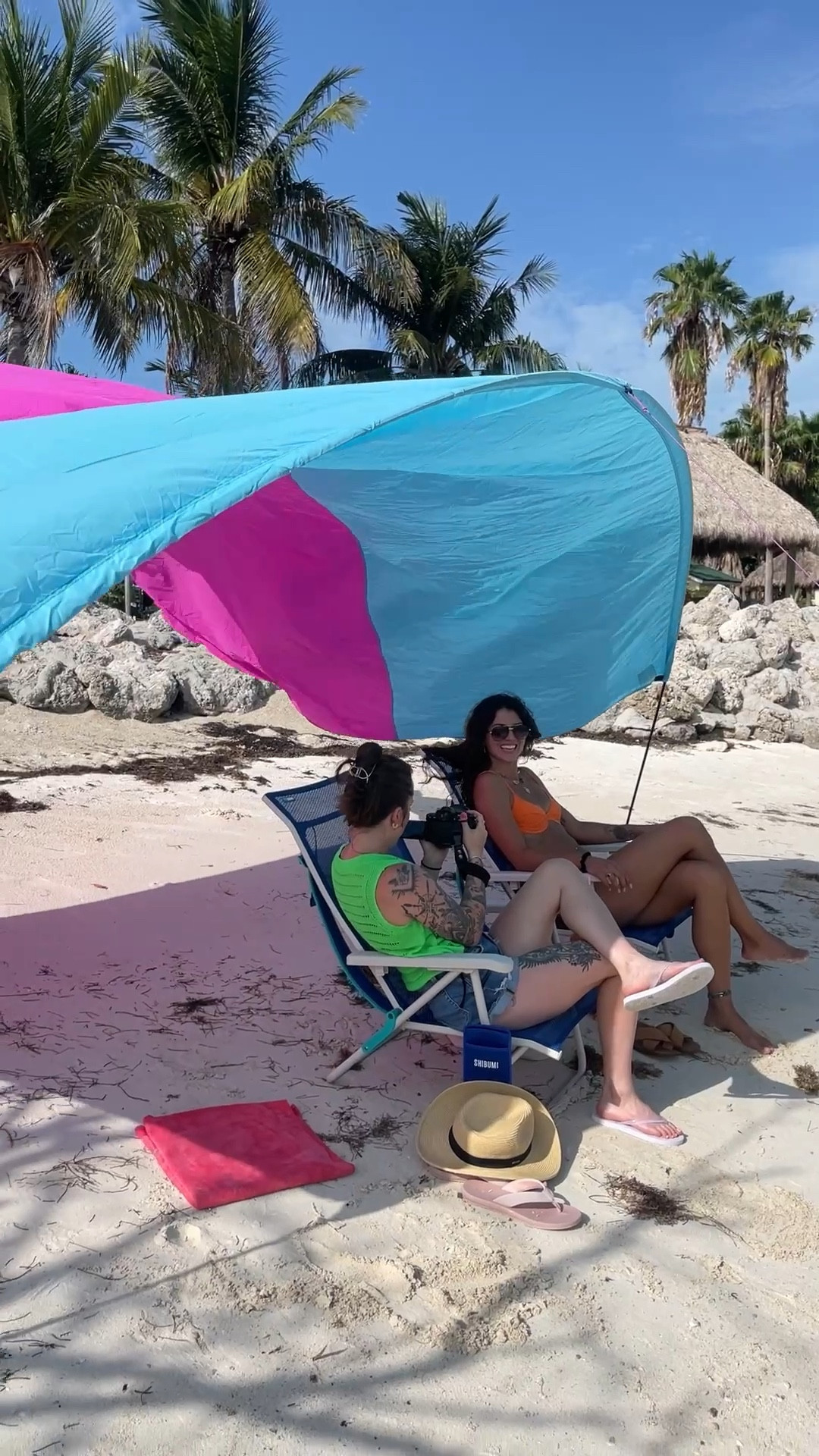 Loving my new Shibumi shade and beach chairs 

#beachdays 
#shibumi #shibumishade

#LTKTravel #LTKSwim