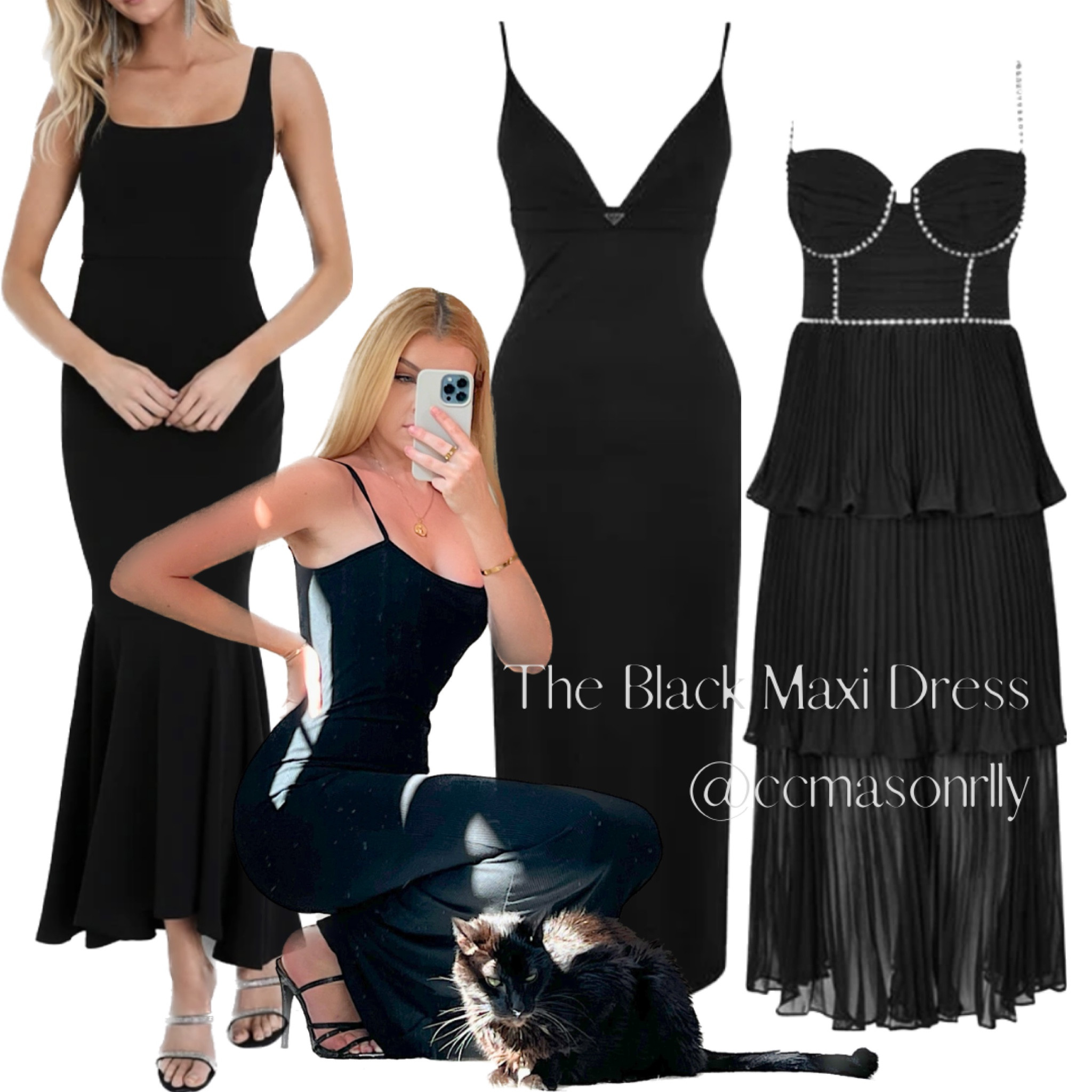 You need a black maxi dress in your wardrobe this season. Dress it up or down , either way it’s a “must have” closet staple  

#LTKeurope #LTKstyletip #LTKparties