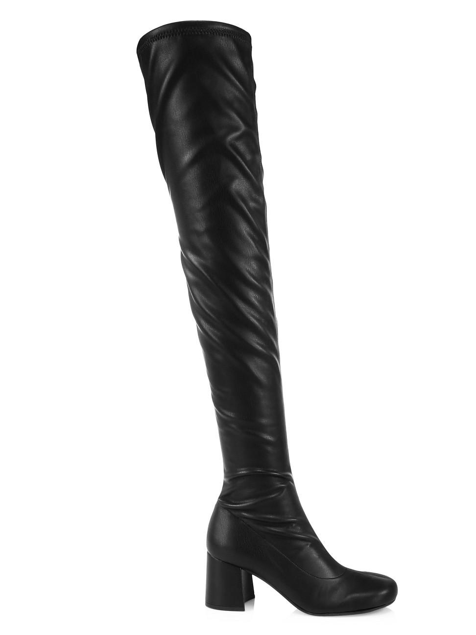 Women's Mojo Vegan Leather Over-The-Knee Boots - Black - Size 6 - Black - Size 6 | Saks Fifth Avenue
