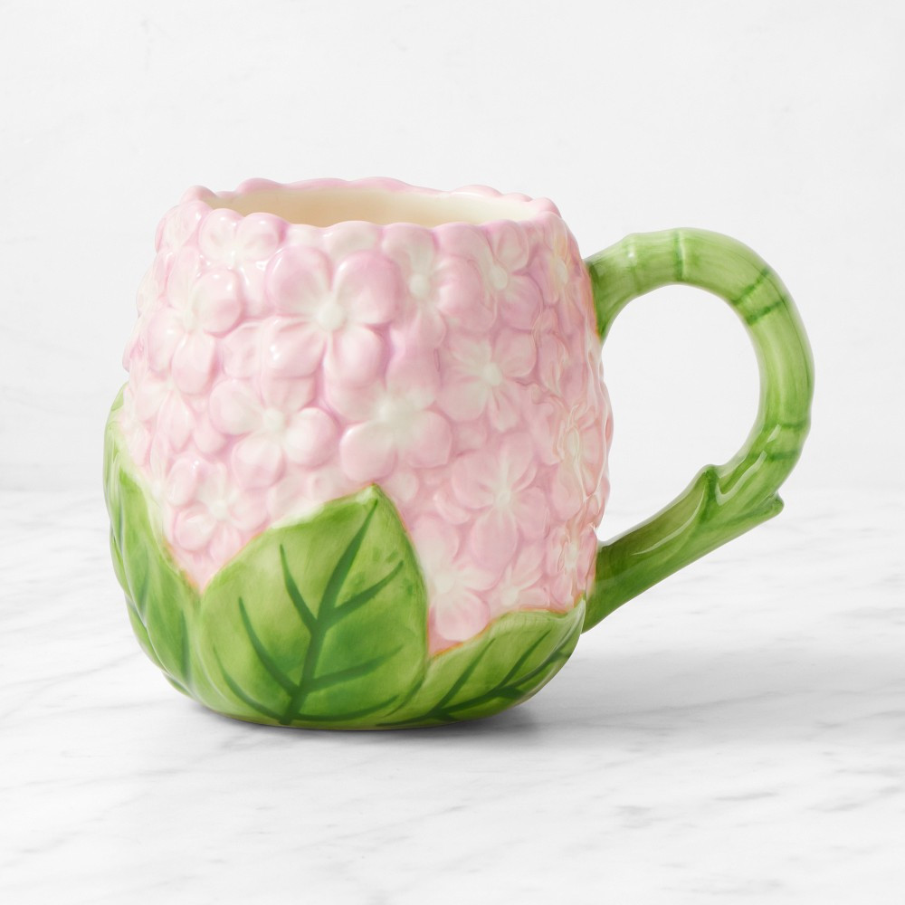 Hydrangea Figural Mugs | Williams-Sonoma