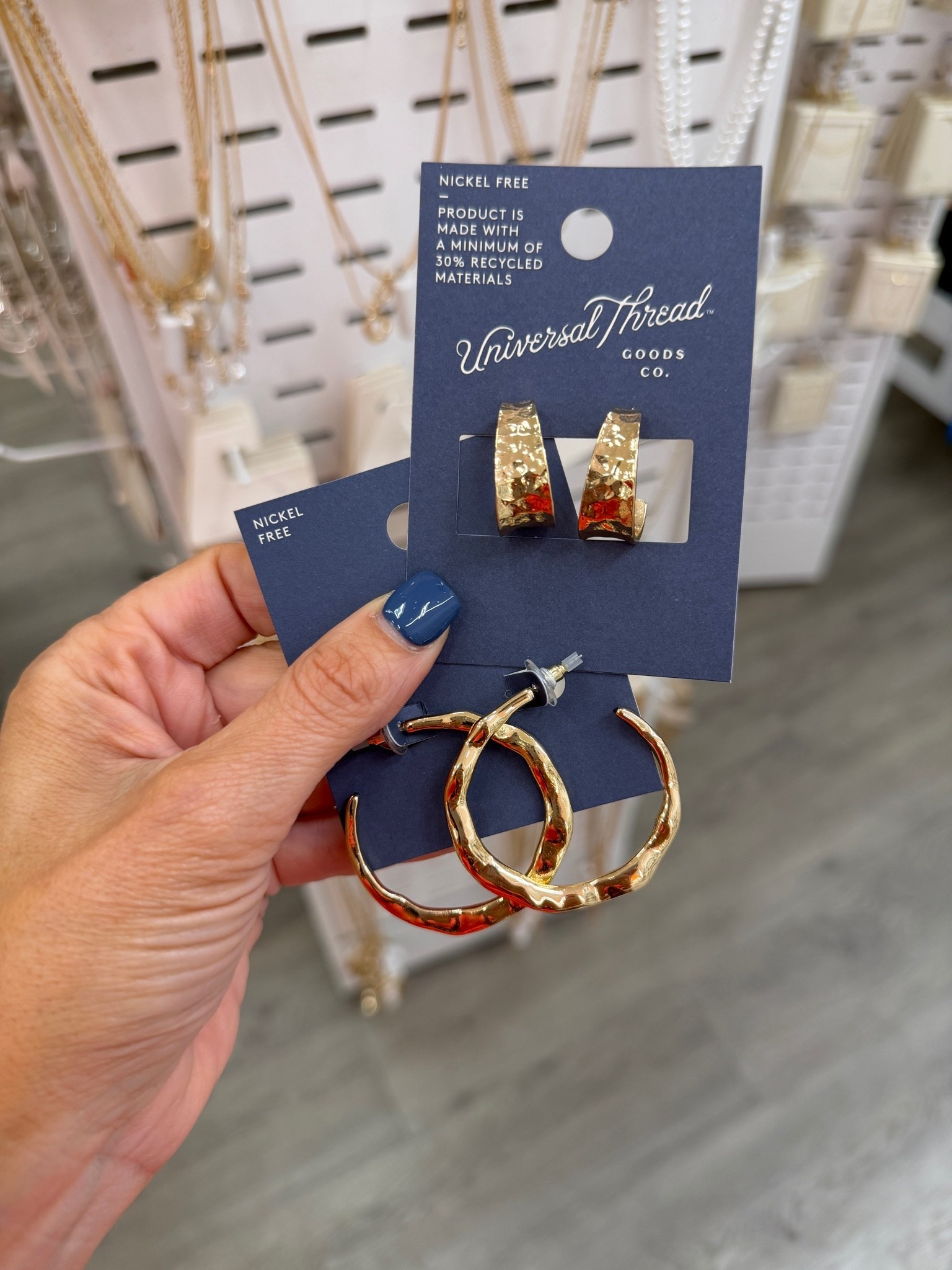 Love these hammered earrings from Target!

#LTKdayinmylife #LTKgrwm #LTKootd