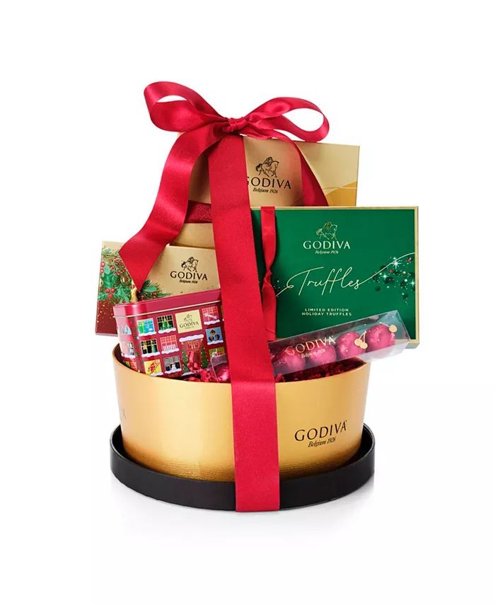 Godiva Home for the Holidays Chocolate Gift Basket & Reviews - Food & Gourmet Gifts - Dining - Ma... | Macys (US)