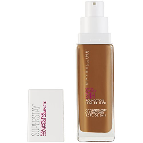 Maybelline Super Stay Full Coverage Liquid Foundation Makeup, Warm Coconut, 1 Fl Oz | Amazon (US)
