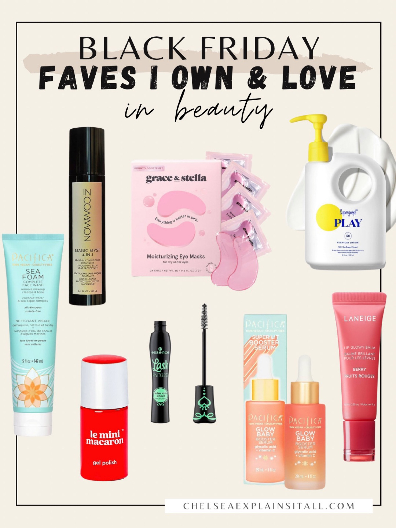 My favorite go to skincare items and self care items on major sale for Black Friday! Linking my makeup: lip gloss, red nail polish, the best under eye patches that actually stay on, non grease sunscreen, best mascara under $4!!! And my face wash skincare. 

Skin, beauty finds, beauty sale, makeup, nails, hair products, beauty gifts 

#LTKBeauty #LTKCyberWeek #LTKFindsUnder50