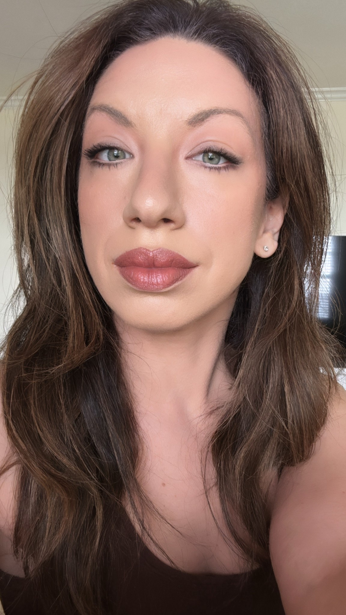 Warm brown lip combo 
Blended a lot and dabbed pretty significantly with a tissue 

#LTKBeauty