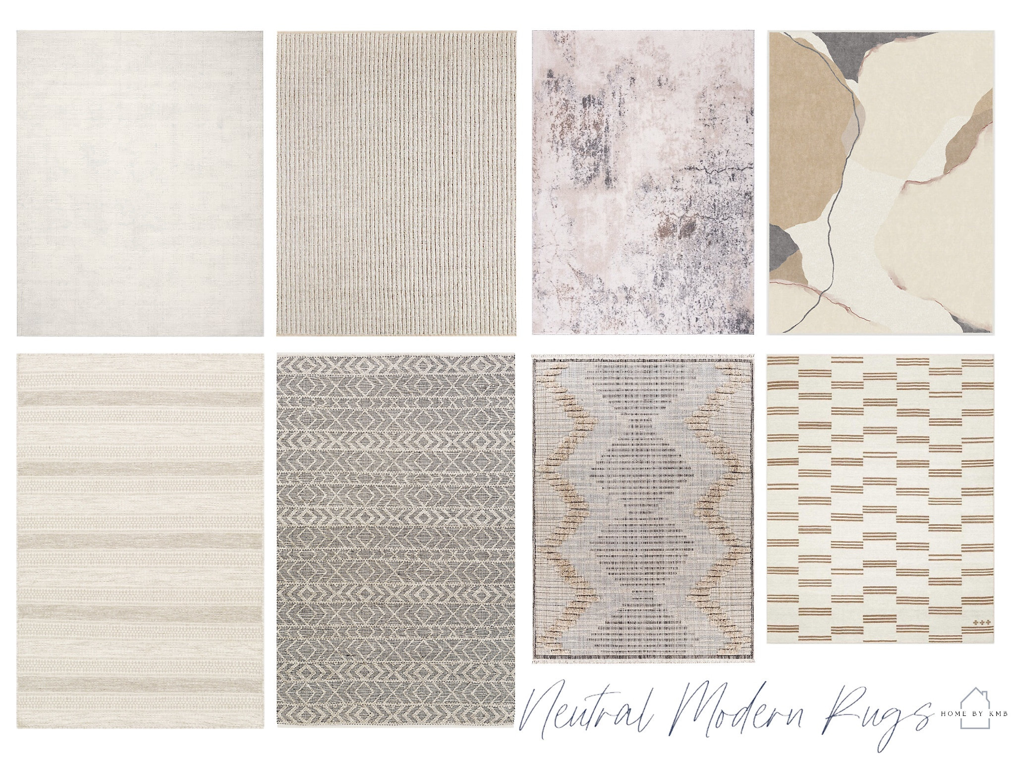 Neutral modern area rugs 

#LTKhome