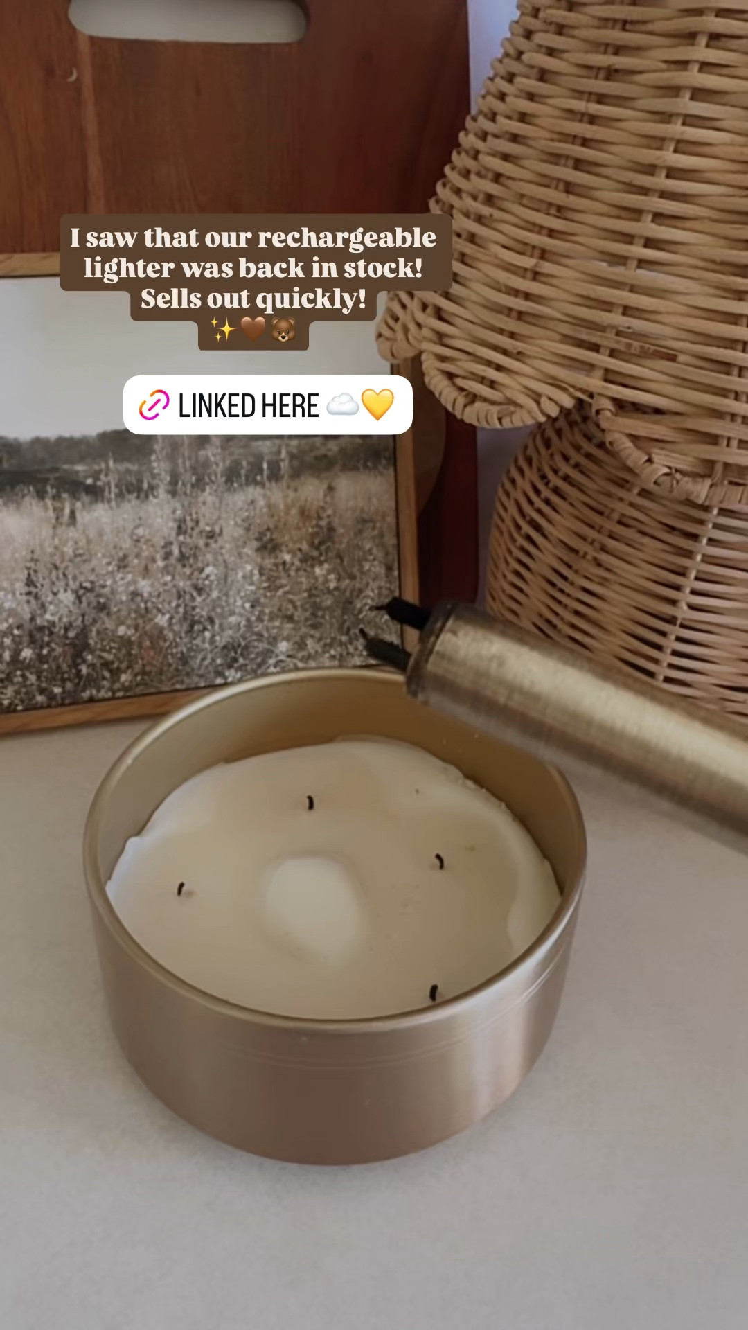 Cute rechargeable lighter back in stock! #homedecor #targethomedecor #targetfinds 

#LTKHome