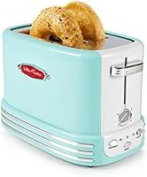 Nostalgia RTOS200AQ New and Improved Retro Wide 2-Slice Toaster Perfect For Bread, English Muffin... | Amazon (US)