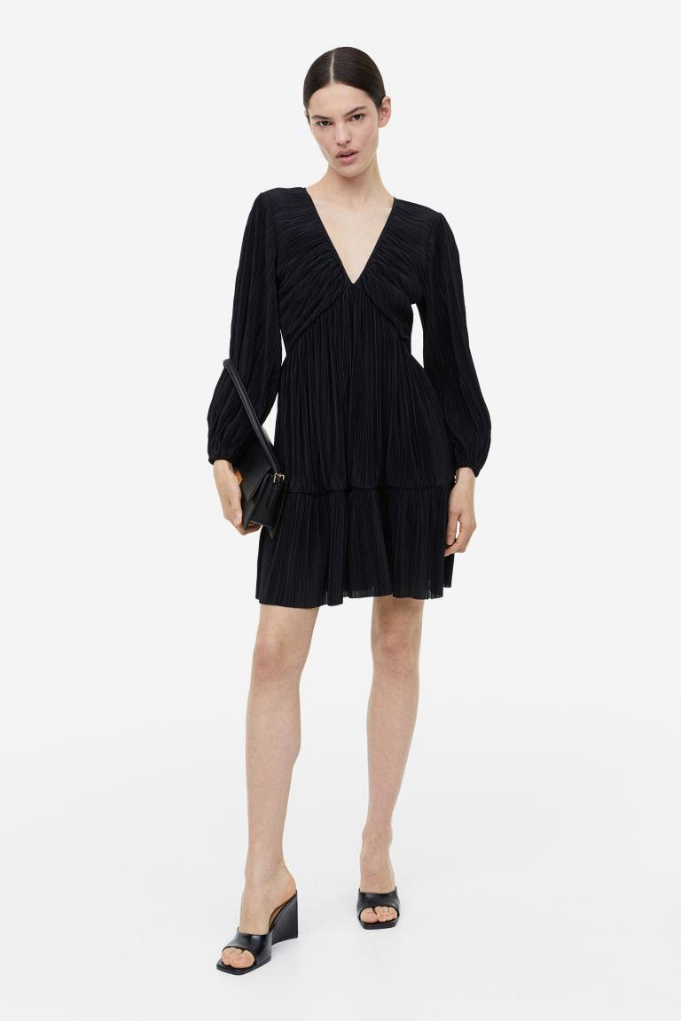 Pleated Jersey Dress | H&M (US + CA)