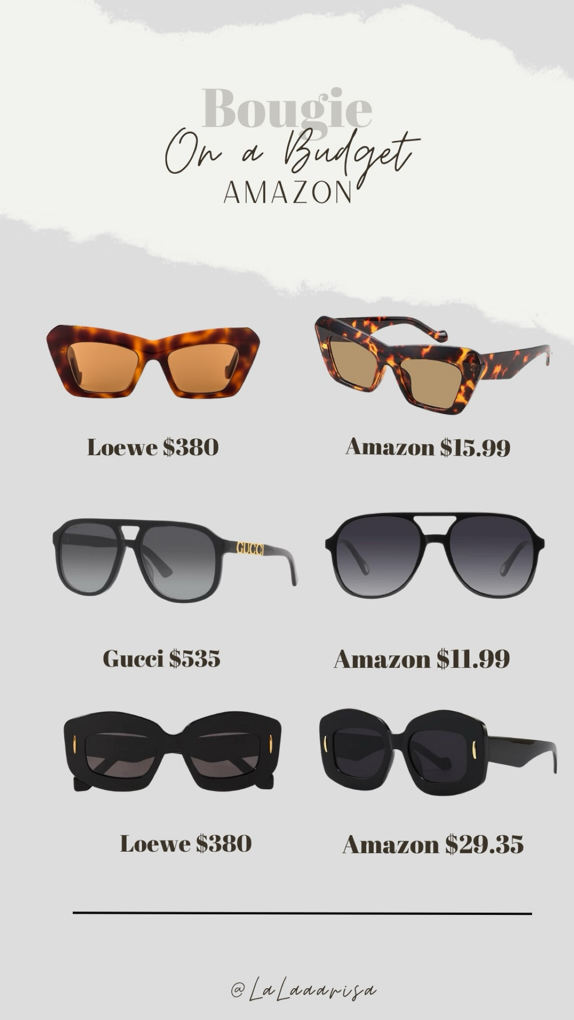 Designer inspired sunglasses for less

#LTKFindsUnder50 #LTKSwim #LTKStyleTip