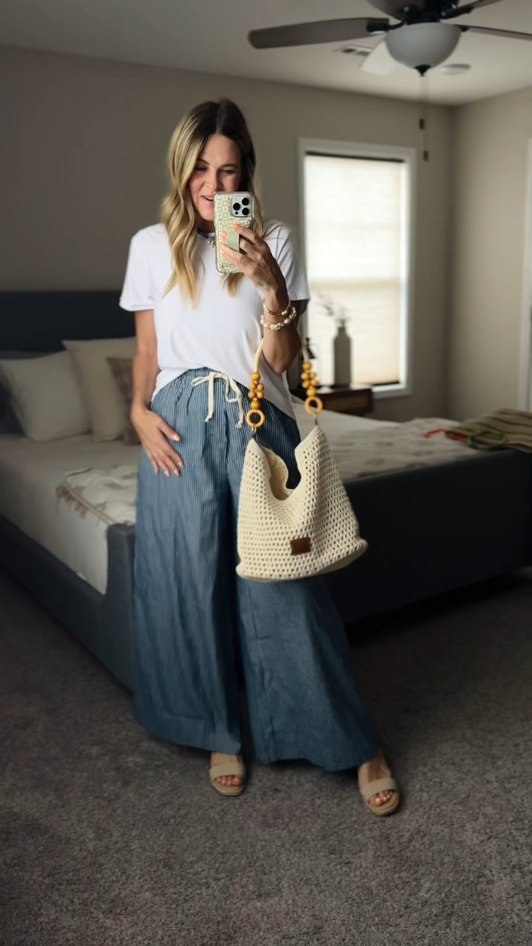 Summer outfit, 4th of July Outfit. My Baltic Born code for the pants is ERINGTENNESSEE15

#LTKSeasonal #LTKSaleAlert #LTKOver40