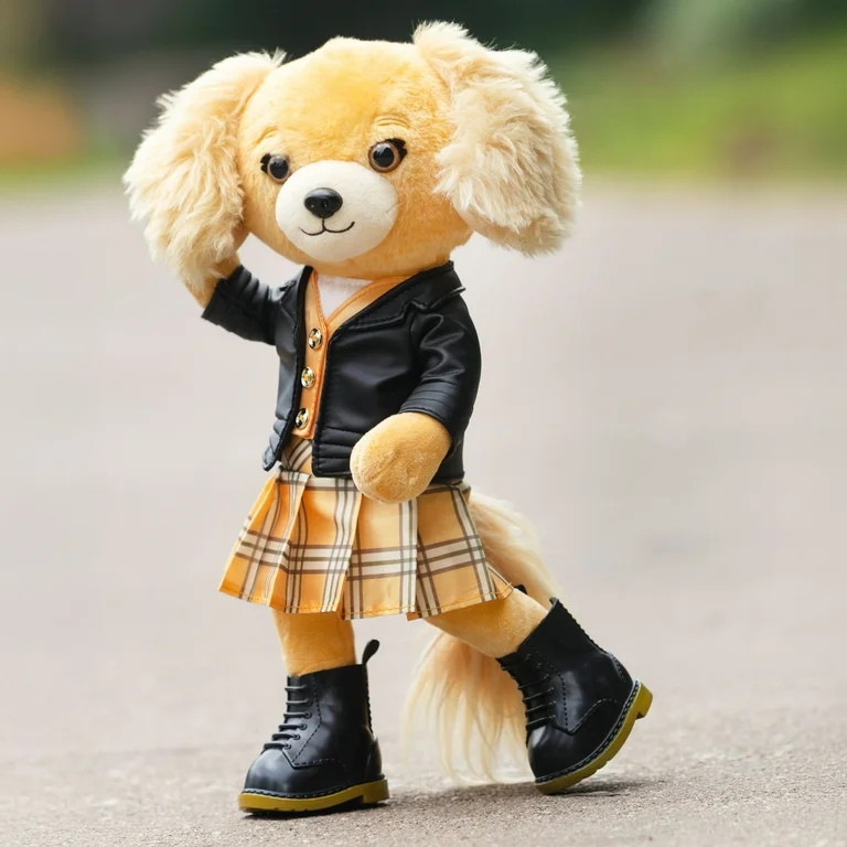 Woof & Co 15-inch Fashion Doll – Briana The Poseable Plush Golden Retriever with Removable Outf... | Walmart (US)