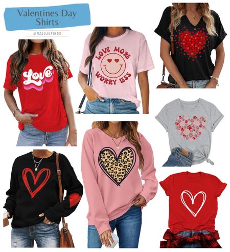 Valentine’s Day shirts great for yourself or as a gift

#LTKGiftGuide #LTKfindsunder50 #LTKstyletip