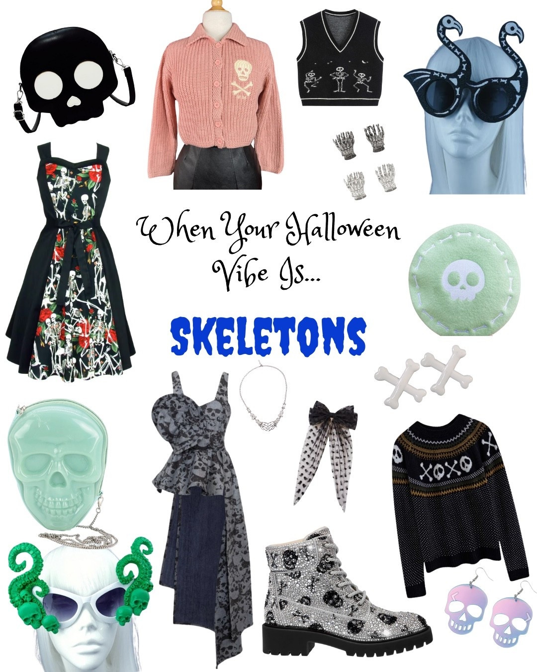 When your Halloween vibe is … Skeletons!

A fun little gift & style guide for those who are chic to the bone. 

#halloween 

#LTKGiftGuide #LTKSeasonal #LTKHalloween