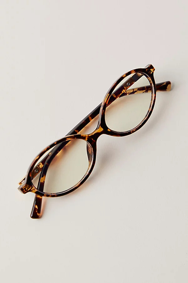Alexah Oval Blue Light Readers at Free People in Tort | Free People (UK)