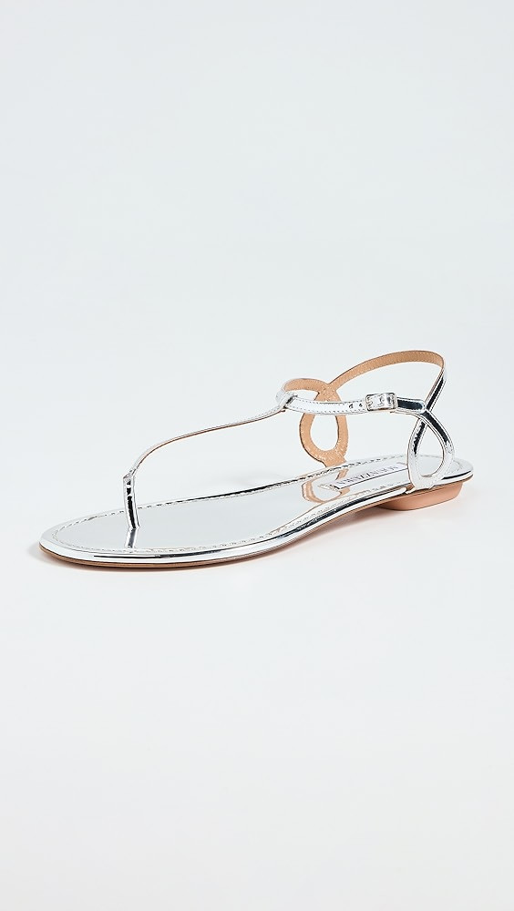 Aquazzura Almost Bare Sandal Flats | Shopbop | Shopbop