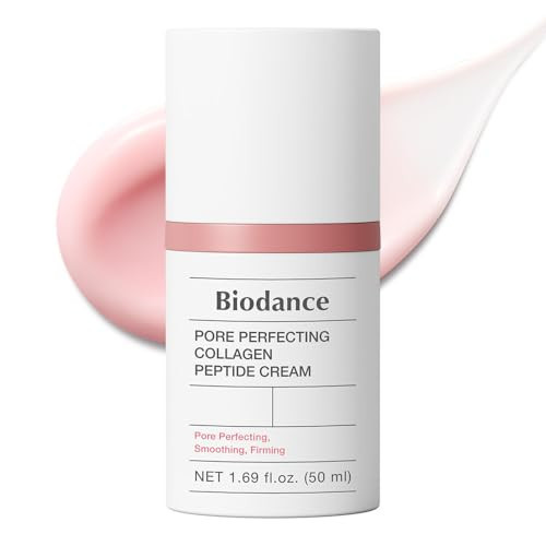 BIODANCE Pore Perfecting Collagen Peptide Cream, Hydrating, Plumping, Pore Care, Firming Facial Moisturizer, Korean Skin Care, Mothers Day Gifts | 1.69 fl. oz. | Amazon (US)