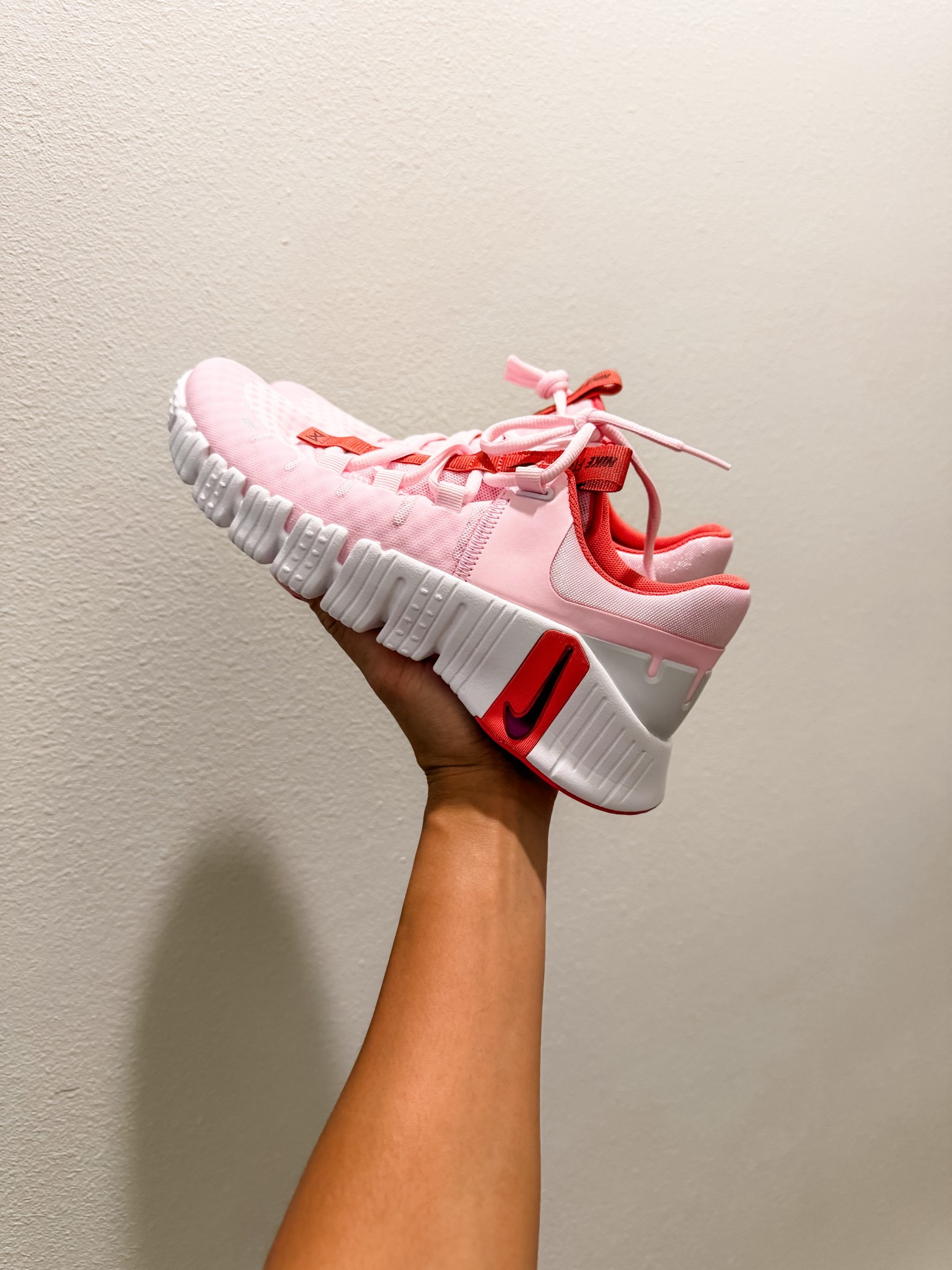 Love is in the sole! 💕 I found the cutest pair of pink Met Cons! 

#LTKfitnessgoals #LTKootd #LTKActive