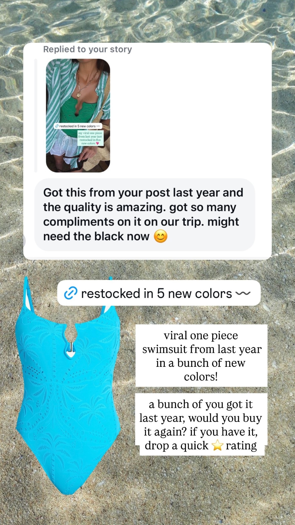 viral one piece swimsuit from last year in a bunch of new colors! 

@walmart @walmartfashion

#LTKSeasonal #LTKTravel #LTKootd