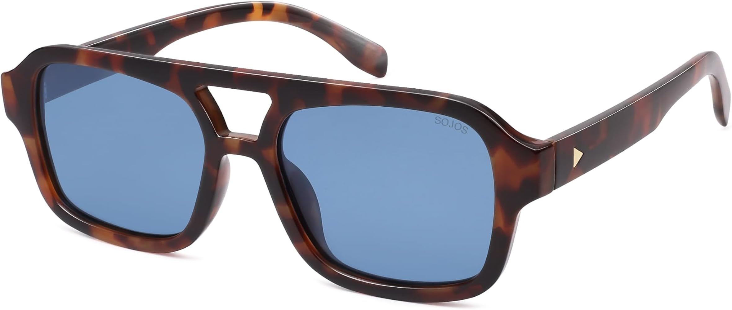 SOJOS Retro Aviator Sunglasses for Womens Mens Polarized Trendy Square Designer Inspired Shades 8... | Amazon (US)