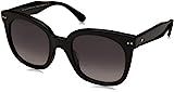 Kate Spade New York Women's Atalia Square Sunglasses, Black, 52 mm | Amazon (US)