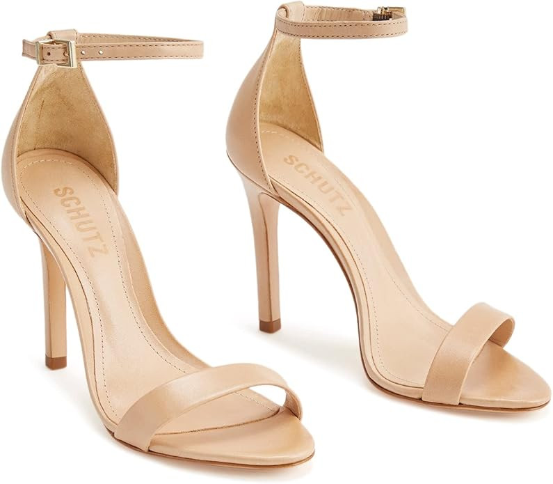 SCHUTZ Women's Cadey-Lee High Heel Dress Sandal | Amazon (US)