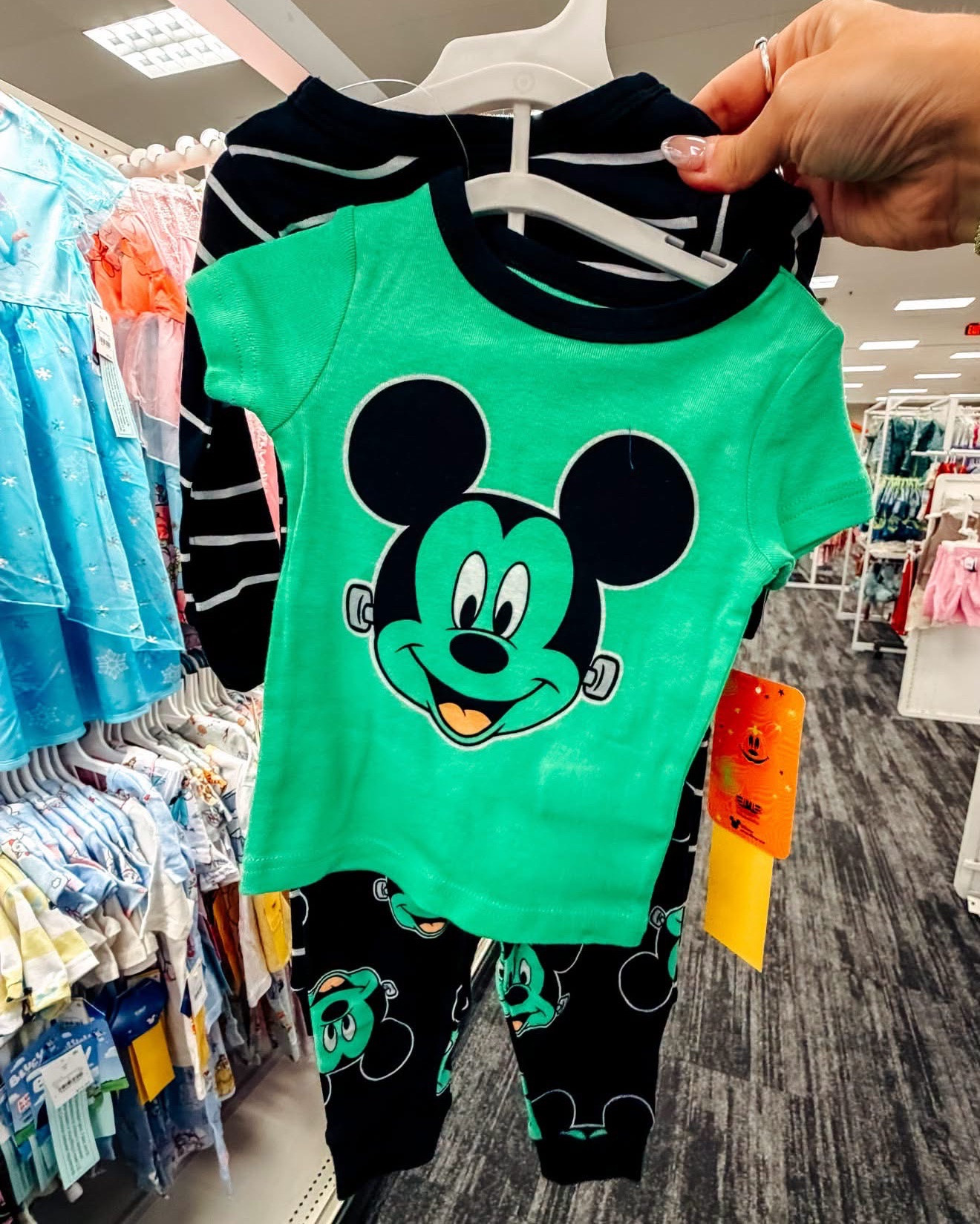 Halloween pajamas are arriving at Target! 🎃👻

Target is already stocking the cutest Halloween sleepwear for little ones, and these are adorable!

💚 Mickey Frankenstein set
💙 Bluey Halloween pajamas with ghosts, skeletons, and pumpkins
🩷 Hello Kitty Halloween pajamas with pumpkins, ghosts, and black cats

If you’re shopping early for spooky season, now’s the time to start looking because the cutest sizes always disappear first! 🎃

Which pair is your favorite? 👻

#Target #HalloweenKidsFinds

#LTKBaby #LTKKids #LTKSeasonal