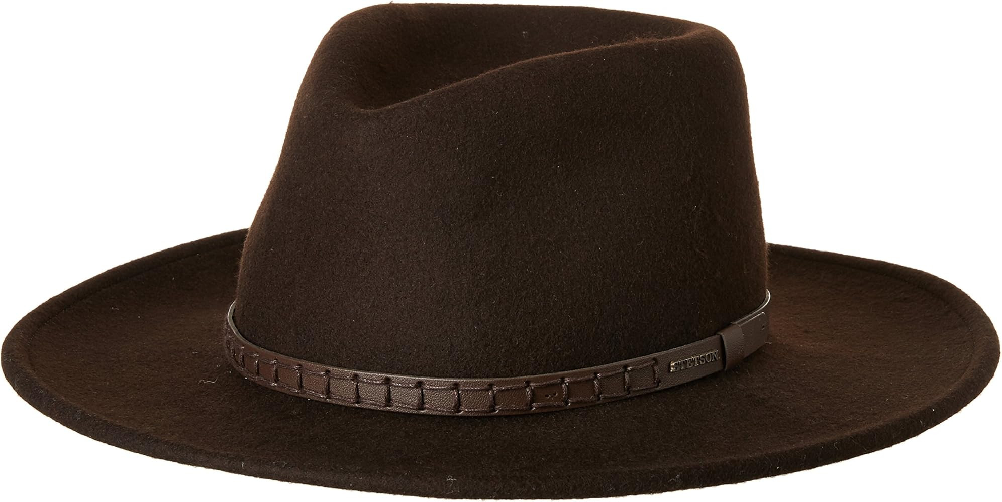 Stetson Men's Sturgis Pinchfront Crushable Wool Felt Hat | Amazon (US)