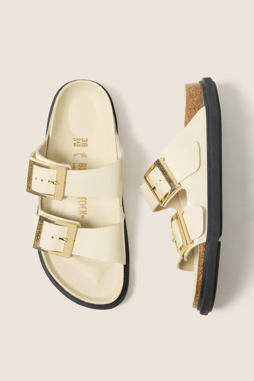 Arizona Droplet Buckle High Shine | Evereve