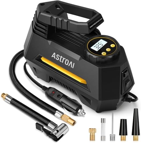 AstroAI Tire Inflator Portable Air Compressor Air Pump for Car Tires-Car Accessories, 9.8Ft Cord-... | Amazon (US)