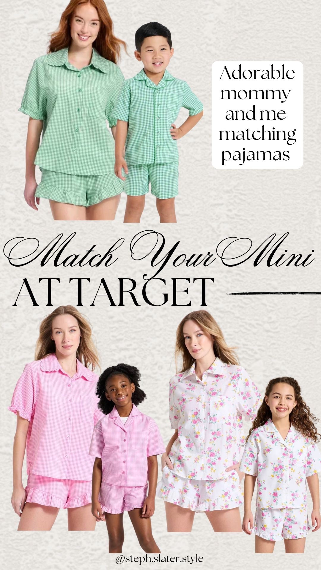 The cutest matching PJs for  and your littles. 

#LTKmomlife #LTKKids #LTKMothersDay